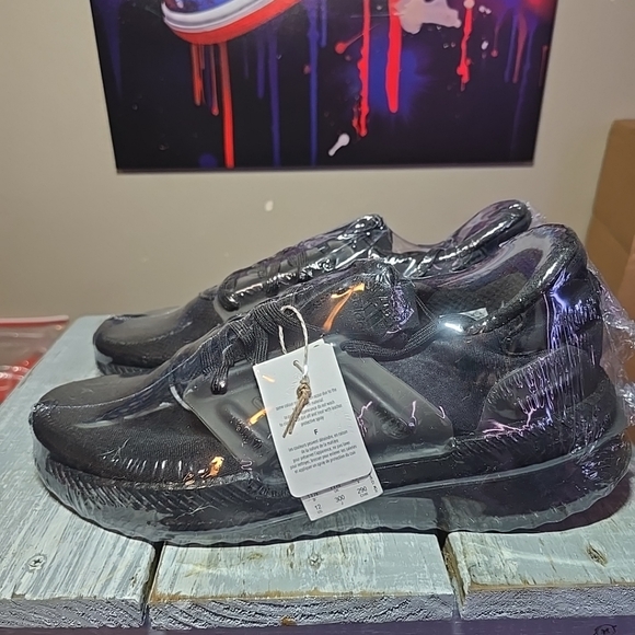 Adidas Black Athletic Sneakers - Picture 3 of 4